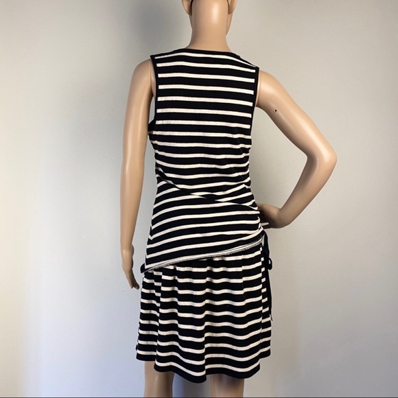 NEW DEREK LAM 10 CROSBY STRIPED MINI DRESS - Picture 8 of 10
